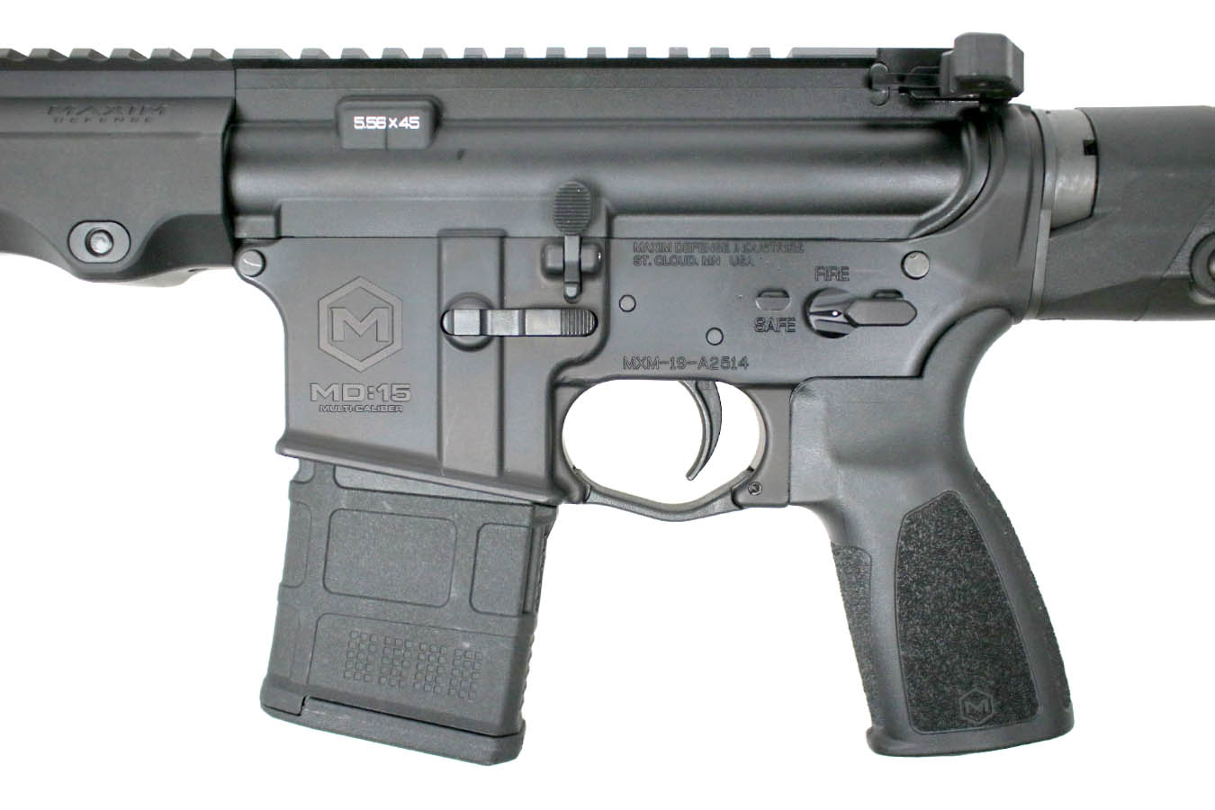 MAXIM DEFENSE MD-15 Duty Precision 5.56mm Bundle with Vortex Venom Scope/Rings, Savior Bag and Magpul Bipod